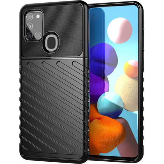 Powertech ���� Thunder ��� Samsung A21S, ����� - (MOB-1704)