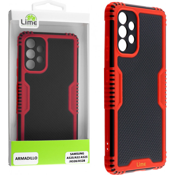 Lime Successories ���� Samsung A52S/A52 A525/A526/A528 6.5'' Armadillo Camera Guard Red - (5205308307805)