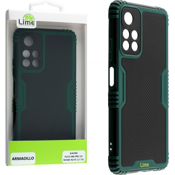 Lime Successories ���� Xiaomi Poco M4 Pro 5G/Redmi Note 11T 5G 6.6'' Armadillo Camera Guard Green - (5205308307904)