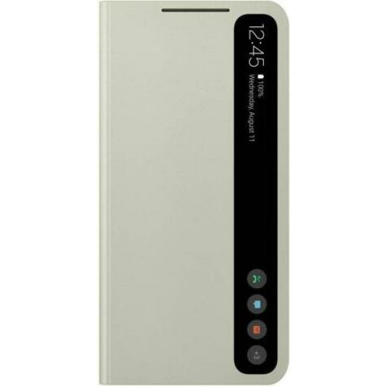 Samsung ���� Flip Clear View EF-ZG990CMEG G990B Galaxy S21 FE 5G ���� - (EF-ZG990CMEGEE)