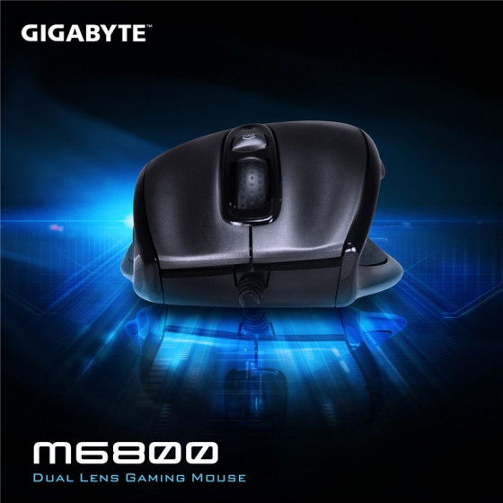 Gigabyte Mouse Laser Gaming M6800 V2 Usb Black - (GM-M6800V2)