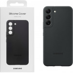 Samsung ���� S22 5G S901 Silicone Cover Black - (EF-PS901TBEGWW)