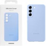 Samsung ���� S22 5G S901 Silicone Cover Light Blue - (EF-PS901TLEGWW)