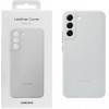 Samsung ���� S22 Plus 5G S901 Leather Cover Light Grey - (EF-VS906LJEGWW)
