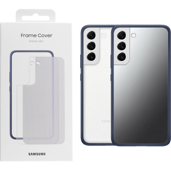 Samsung ���� S22 Plus 5G S906 Frame Cover Navy - (EF-MS906CNEGWW)