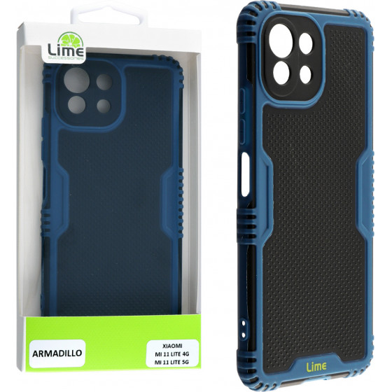 Lime Successories ���� Xiaomi Mi 11 Lite 4G/Mi 11 Lite 5G 6.55'' Armadillo Camera Guard Blue - (5205308307850)