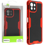 Lime Successories ���� Xiaomi Mi 11 Lite 4G/Mi 11 Lite 5G 6.55'' Armadillo Camera Guard Red - (5205308307881)