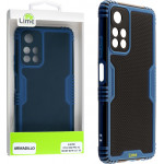 Lime Successories ���� Xiaomi Poco M4 Pro 5G/Redmi Note 11T 5G 6.6'' Armadillo Camera Guard Blue - (5205308307898)