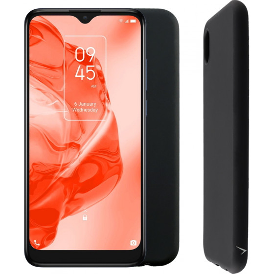 Volte-Tel ���� Tcl 205 4187D 6.22'' Silicon Tpu Camera Guard Black - (5205308306198)
