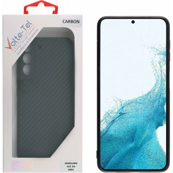Volte-Tel ���� Samsung S22 5G S901 6.1'' Carbon Camera Protective Black - (5205308306105)
