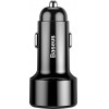Baseus Magic Series Car Charger 2xUsb Qc 3.0 Black - (CCMLC20A-01)
