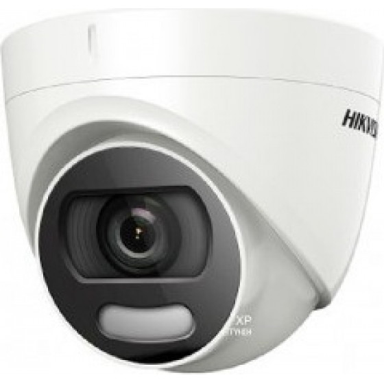 Hikvision ������ Dome (����� turret) 4in1 2MP, ColorVu, 2.8mm - (DS-2CE72DFT-F28)