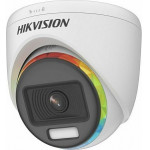 Hikvision ������ Mini Dome (����� turret) 4in1 1080p, Colorvu 2.0 Smart Light ��������� �� 20 m,IP67. - (DS-2CE70DF8T-MF)
