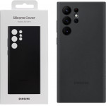 Samsung ���� S22 Ultra 5G S908 Silicone Cover Black - (EF-PS908TBEGWW)
