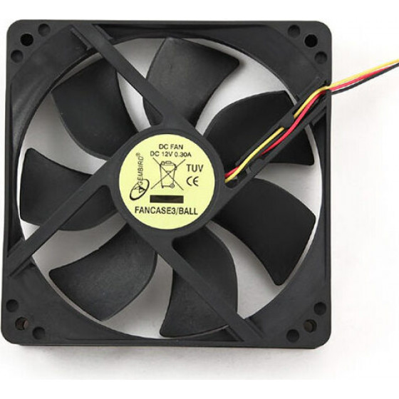 Gembird 120MM Pc Case Fan Ball Bearing - (FANCASE3/BALL)