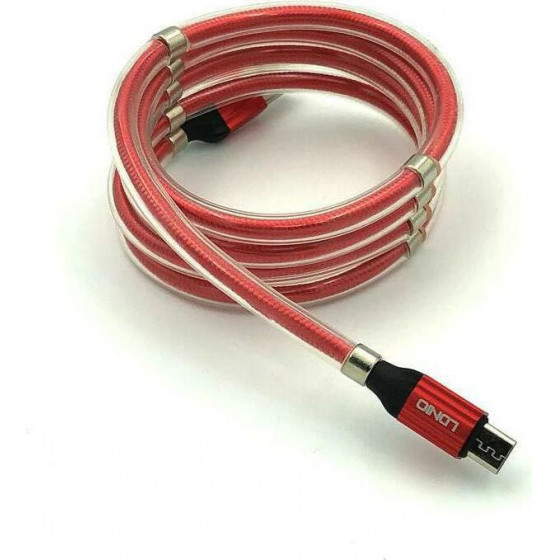 Ldnio ������� �������� �� ��������, Micro USB, ������� - (LS491)