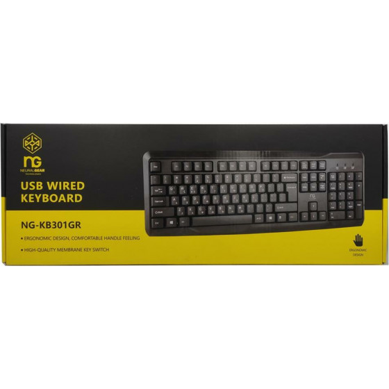 NG ������������ KB301GR Usb Black - (-KB301GR)