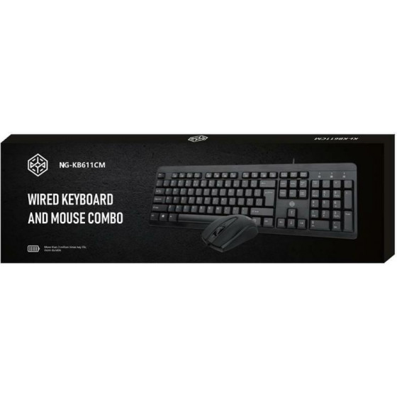 NG ��� ������������ ��� ������� Usb BLACK, �� �������� ������������ - (KB611GR)