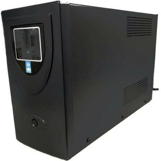 NG Ups 2000VA/1200W, Line INTERACTIVE, USB, 4 SCHUKO, 2 x 12V9A, ����� - (NG-UPS2000)