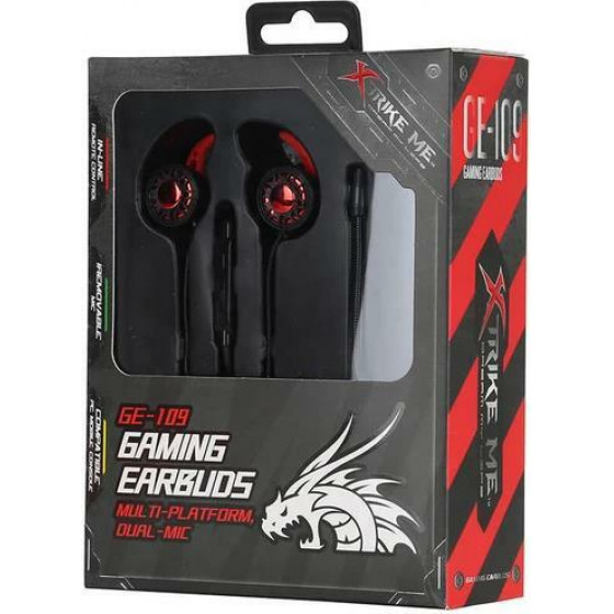 Xtrike Me Stereo Gaming Earbuds - (GE-109)