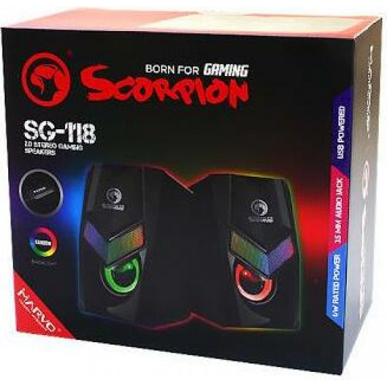Marvo SG118 Hxeia Me Led ������� - (SG-118)