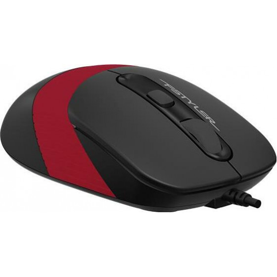 A4Tech ������� ��������� (�����-�������) 1600 Dpi - (FM10 RED)