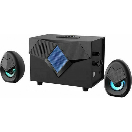 Havit ����� 2.1 �� LED, Bluetooth - (SF136BT)