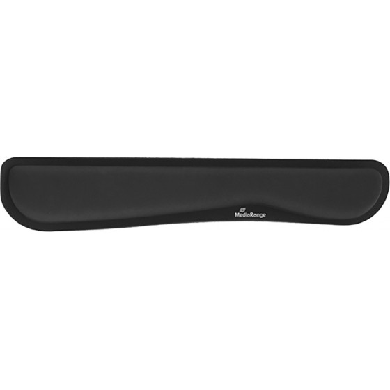 MediaRange Ergonomic Keyboard Pad With Gel Wrist Support Black - (MROS252)