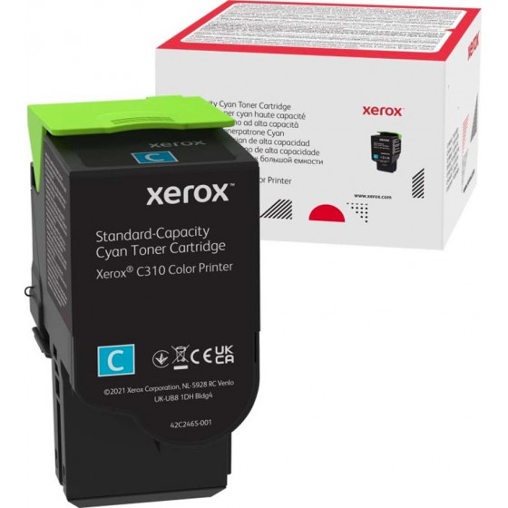 Xerox C310 Toner Cyan (2K) - (006R04361)