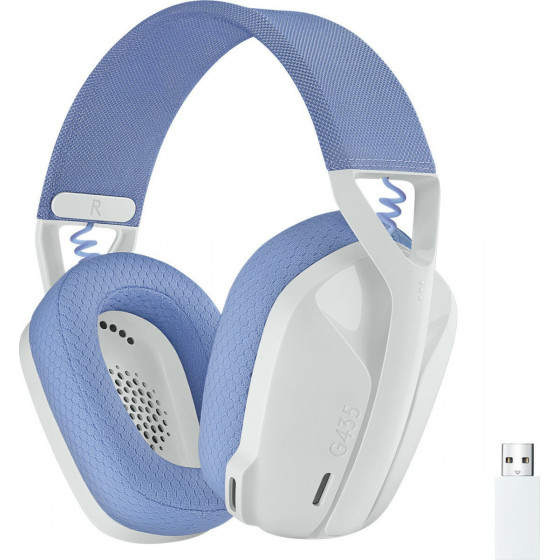 Logitech Gaming Headset G435 White - (981-001074)