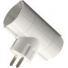 Lamtech Power Socket Splitter With 2 Schuko Outlets White - (LAM023756)