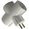 Lamtech Power Socket Splitter With 3 Schuko Outlets White - (LAM023770)