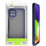 Lime ���� Samsung A12 A125/A12 Nacho A127 6.5'' Hardshell Fusion Camera Guard Blue With Yellow Keys - (5205308307065)