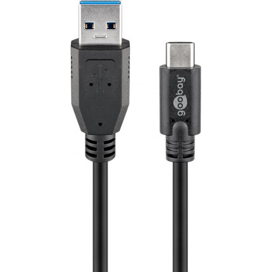 Goobay ������� Usb 3.0 �� USB-C 5Gbit/s, 0.15m, ����� - (45247)