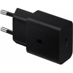 Samsung Fast Travel Charger 15W + Type C Data Cable Black - (EP-T1510XBEGEU)