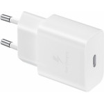 Samsung Fast Travel Charger 15W + Type C Data Cable White - (EP-T1510XWEGEU)