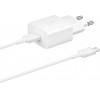 Samsung Fast Travel Charger 15W + Type C Data Cable White - (EP-T1510XWEGEU)