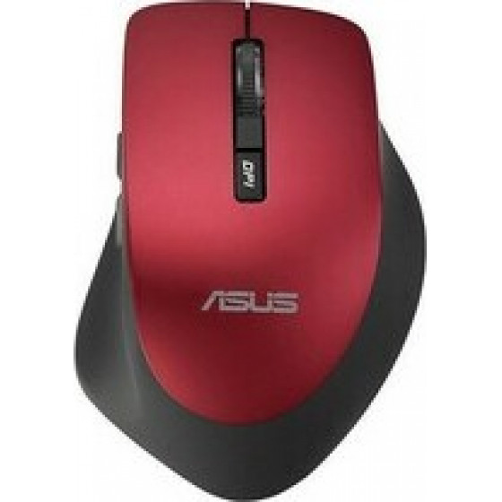 Asus WT425 Wireless Silent Mouse - Red - (90XB0280-BMU030)