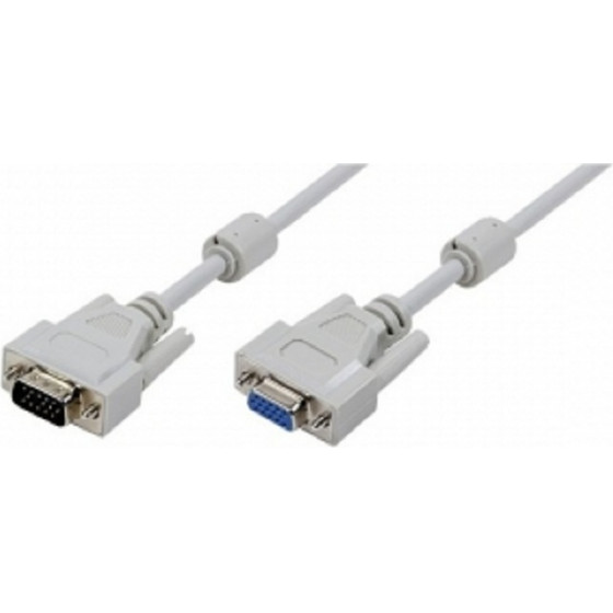 Cablexpert ������� Vga EXT. MALE-Female �� ������ ������� 3m - (CC-PPVGAX-10-B)