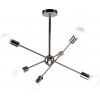 Homelighting KQ 2629/6 GWEN NICKEL PENDANT �4 - (77-8095)
