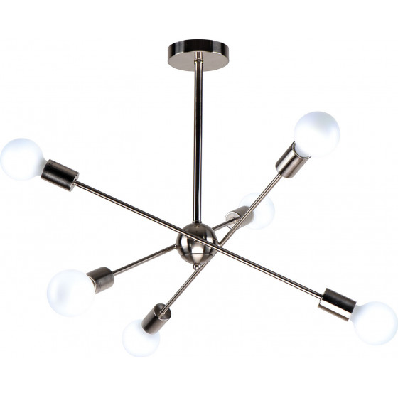 Homelighting KQ 2629/6 GWEN NICKEL PENDANT �4 - (77-8095)