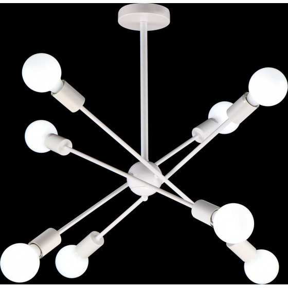 Homelighting KQ 2629/8 GWEN WHITE PENDANT �4 - (77-8094)