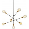 Homelighting SE 136-7 CODY PENDANT BLACK & BRUSHED BRASS �4 - (77-3534)