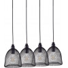 Homelighting SE 151-20-4 ZOLA PENDANT LAMP BLACK MAT+ - (77-4351)