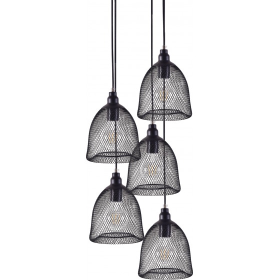 Homelighting SE 151-20-5 ZOLA PENDANT LAMP BLACK MAT+ - (77-4352)