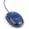 Gembird ������� Usb Laser Transparent Blue - (MUS-U-01-BT)