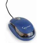 Gembird ������� Usb Laser Transparent Blue - (MUS-U-01-BT)