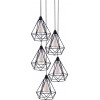 Homelighting SE148-19-5 MILA PENDANT LAMP BLACK METAL+ - (77-4349)