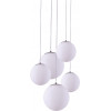 Homelighting SE1520-5 ALESSIA OPAL GLASS 3 �15 & 2 �20+ - (77-3715)