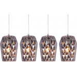 Homelighting SE4288S-04 LUCA PENDANT SMOKE GLASS+ - (77-3723)